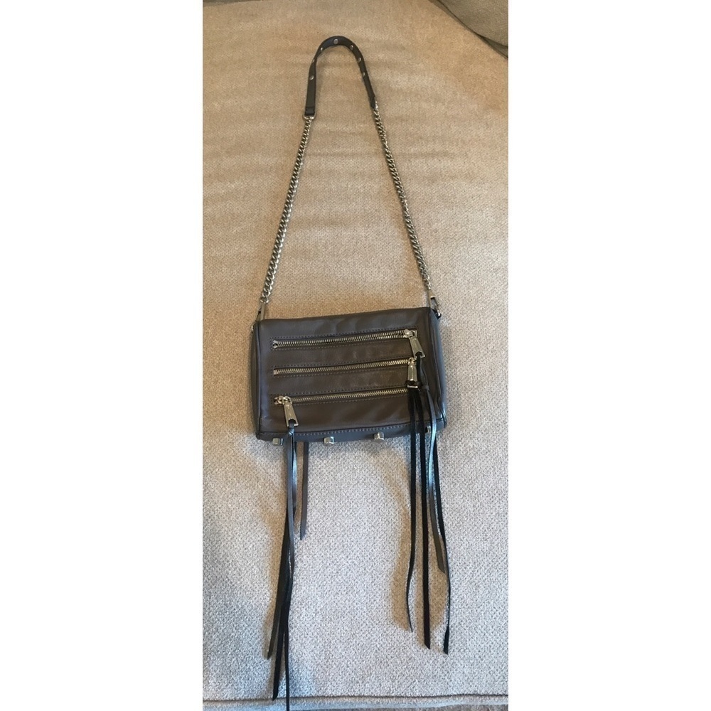 Rebecca MINKOFF MOTO ZIP CROSSBODY CHAIN BAG - Picture 2 of 12